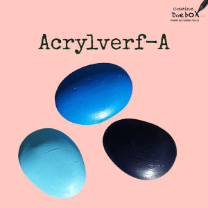 acrylverf blauwtinten