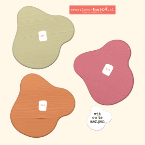 acrylverf in lentekleurtjes