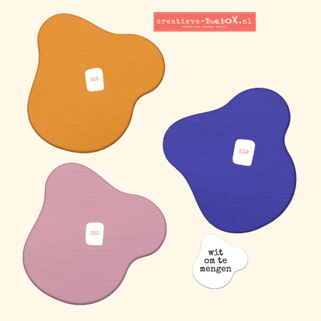 lentekleurtjes acrylverf voor hobby