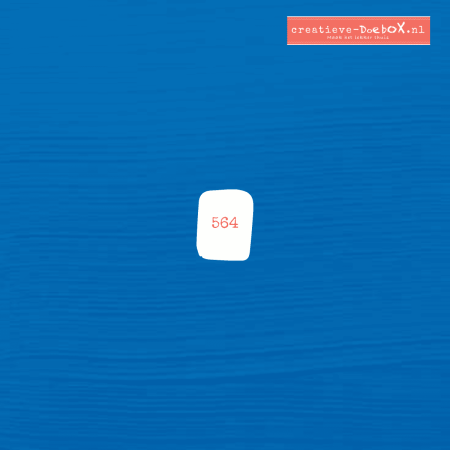 Briljantblauw Amsterdam acrylverf hobbyverf