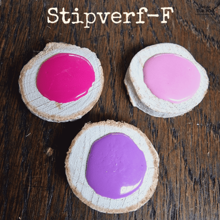 stipverf roze tinten-lila
