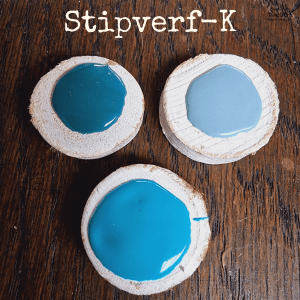 stipverf blauwtinten