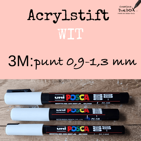 acrylstift wit 3M