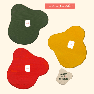 hobbyverf in herfstkleurtjes