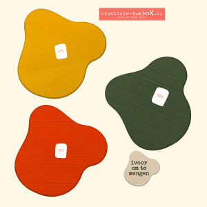 verf om herfstdecoraties te beschilderen