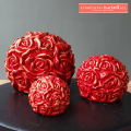rozenbollen van keramisch gips