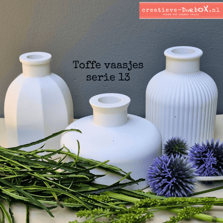 thuispakket leuke vaasje om te beschilderen