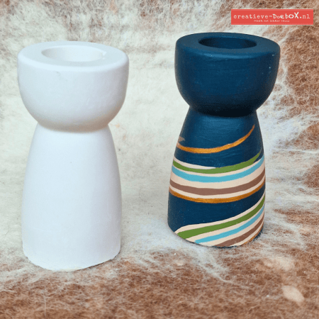 moderne kandelaar om te beschilderen