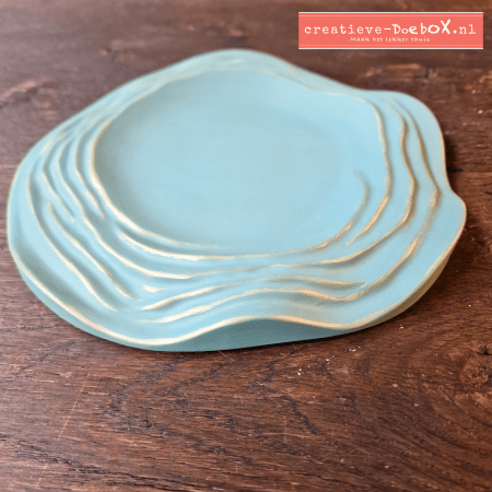 diy pakket om een moderne schaal zelf te beschilderen