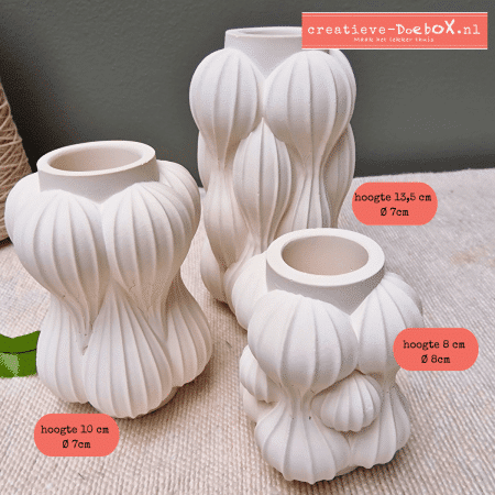vaasjes om te beschilderen hobbypakket