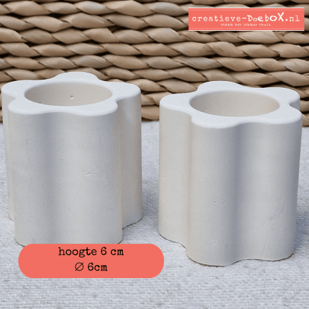 leuke vaasjes om te beschilderen voor droogbloemen