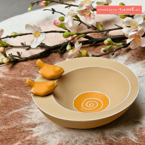 lente schaal met vogeltjes DIY- pakket voor thuis