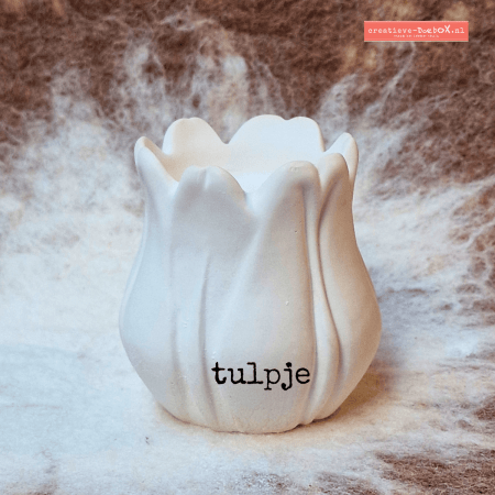 houder voor een waxinelichtje tulpvorm