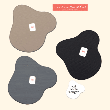 acrylverf nodig om kerstdecoraties te beschilderen?