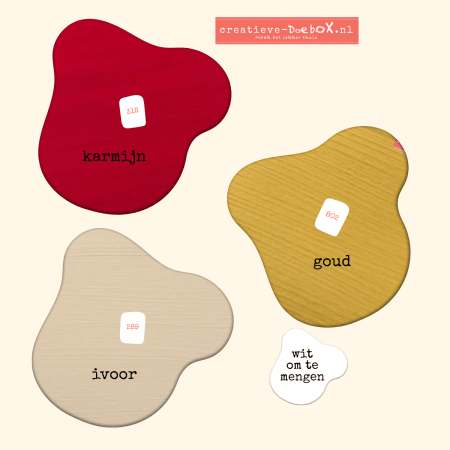 acrylverf kerstkleuren om te schilderen